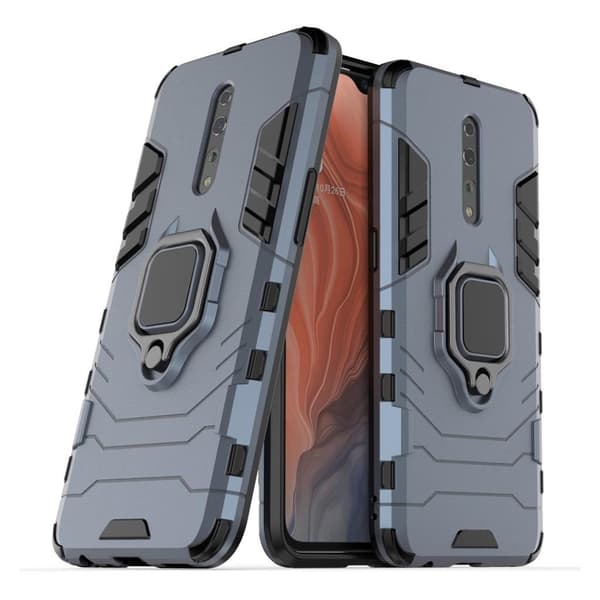 Ring Guard Oppo Reno Z cover - Blå Blue