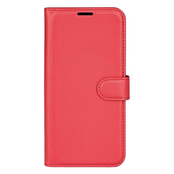 Klassisk Motorola Edge 30 Ultra / X30 Pro Flip Etui - Rød Red