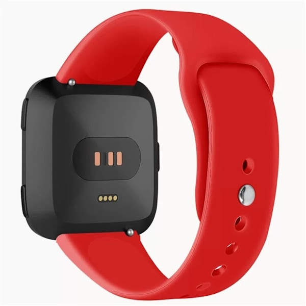 Fitbit Versa 2 / Versa Lite silicone watch band - Red Röd