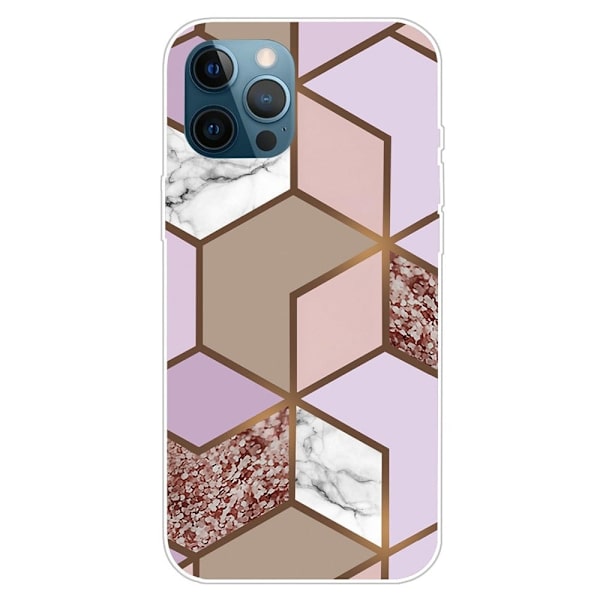 Abstract iPhone 16 Pro Max-deksel - Stil D Pink
