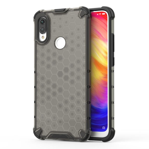 Bofink Honeycomb Xiaomi Redmi Note 7 cover - Sort Black