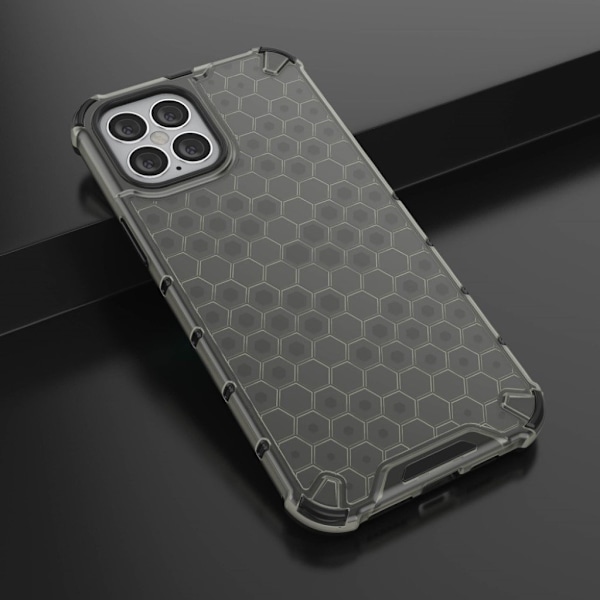 Bofink Honeycomb iPhone 12 Pro Max cover - Sølv/Grå Silver grey
