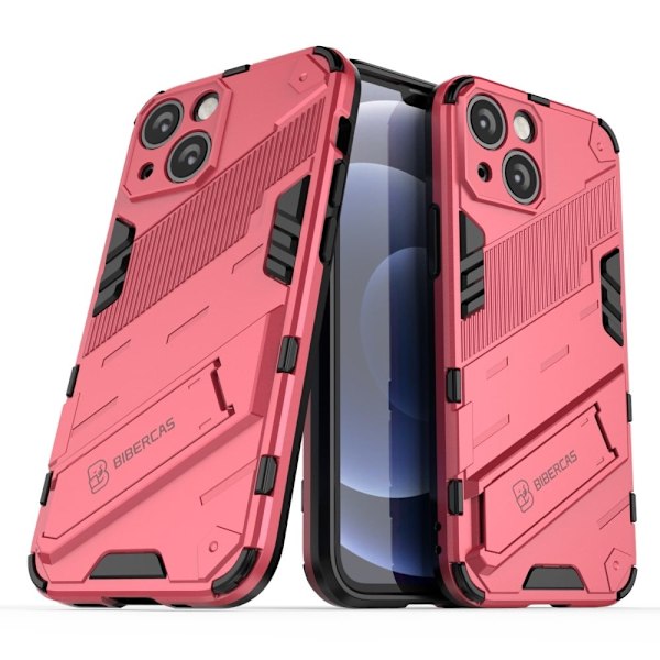 Stöttåligt iPhone 13 Mini hybridskal - Rosa Rosa