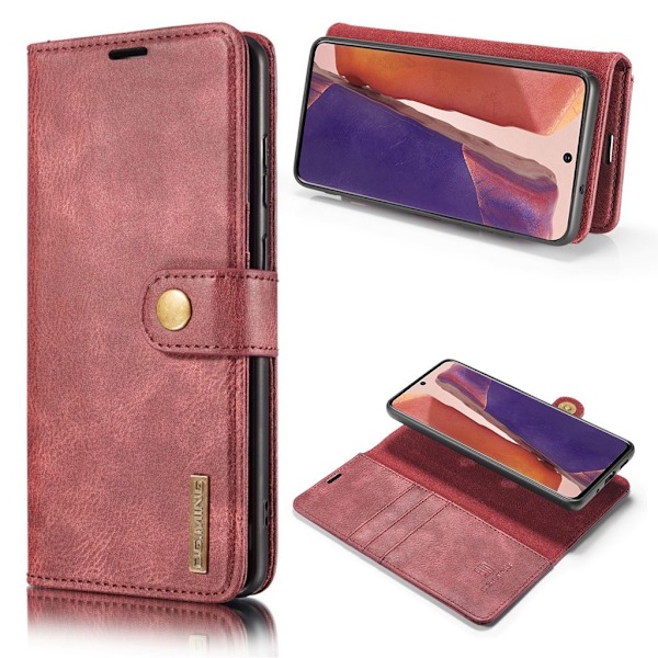 DG.Ming Samsung Galaxy Note 20 2-i-1 Pung Etui - Rød Red