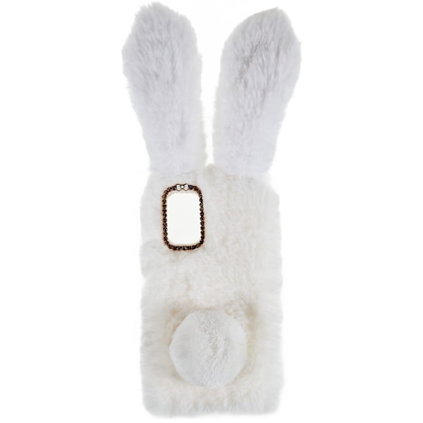 Fluffy Rabbit Nokia G21 skal - Vit Vit