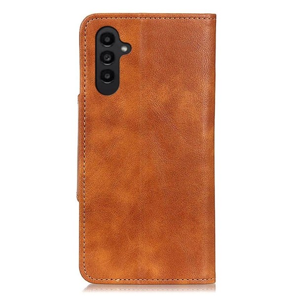 Alpha Samsung Galaxy A14 Läppäkotelo - Ruskea Brown