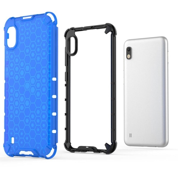 Bofink Honeycomb Samsung Galaxy A10 skal - Blå Blå