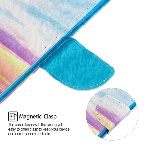 Wonderland iPhone 12 Pro Max flip case - Beautiful Sky Multicolor