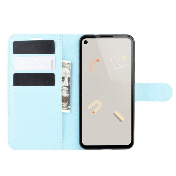 Classic Google Pixel 4a flip etui - Babyblå Blue