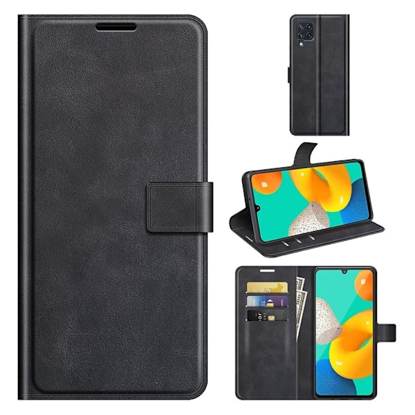 LC.IMEEKE Samsung Galaxy M32 flip etui - Sort Black