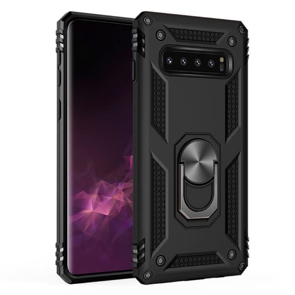 Bofink Combat Samsung Galaxy S10 Plus kuoret - Musta Black