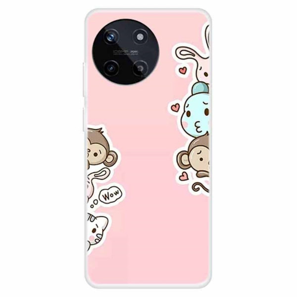 Imagine Realme 11 deksel - Wow Pink
