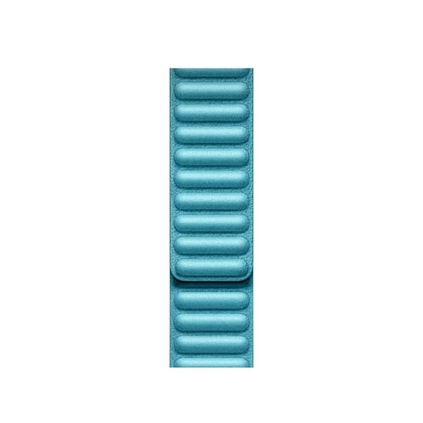 Urrem i ægte læder til Apple Watch Series 8 (41mm) - Søblå Blue
