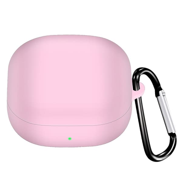 Samsung Galaxy Buds2 Pro / Buds Pro / Live enkelt silikonskydd med spänne - Rosa Rosa