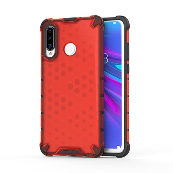 Bofink Honeycomb Huawei P30 Lite kuoret - Punainen Red