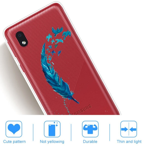 Deco Samsung Galaxy A01 Core cover - Blå Blue