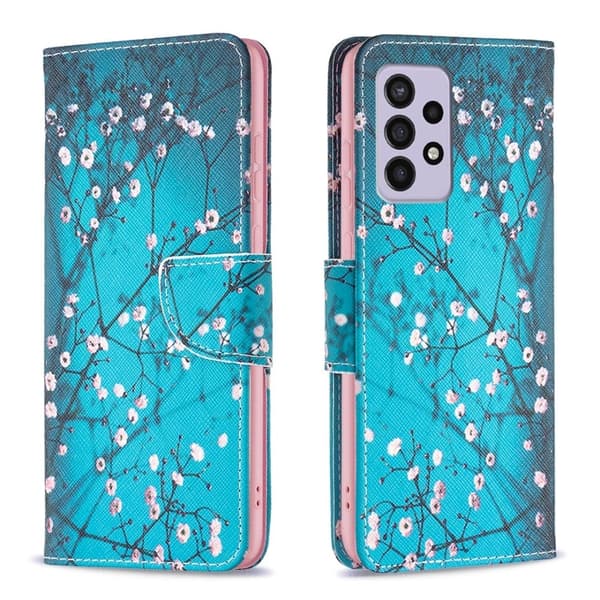 Wonderland Samsung Galaxy A33 5G flip etui - Blommeblomst Multicolor