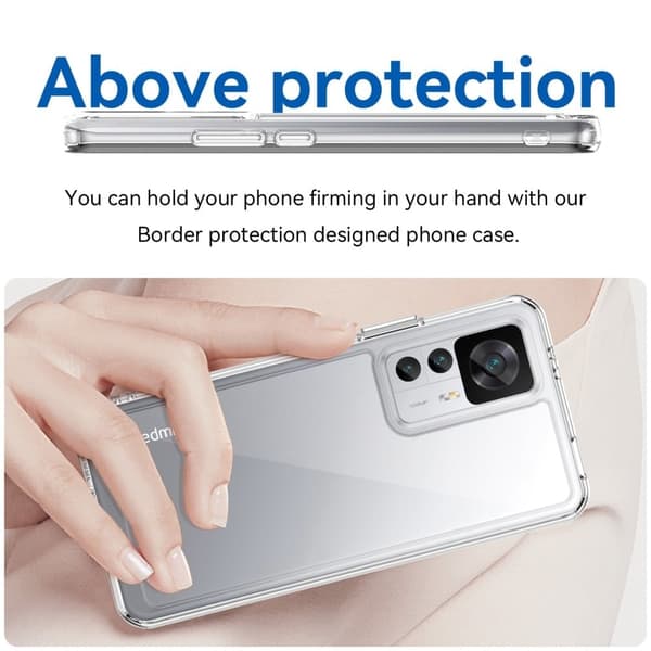 Xiaomi 12T smart akryl cover - Transparent Transparent