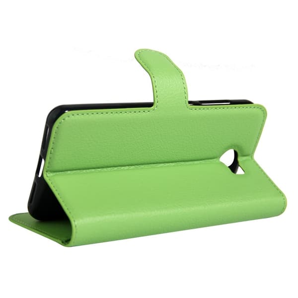 Huawei Y5 II etui i Lychee skind - Grøn Green
