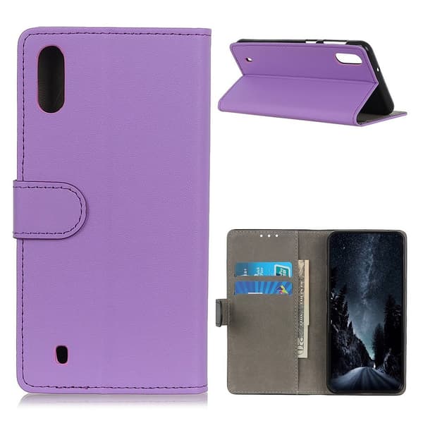 Classic ZTE Blade A5 2019 etui – Lilla Purple