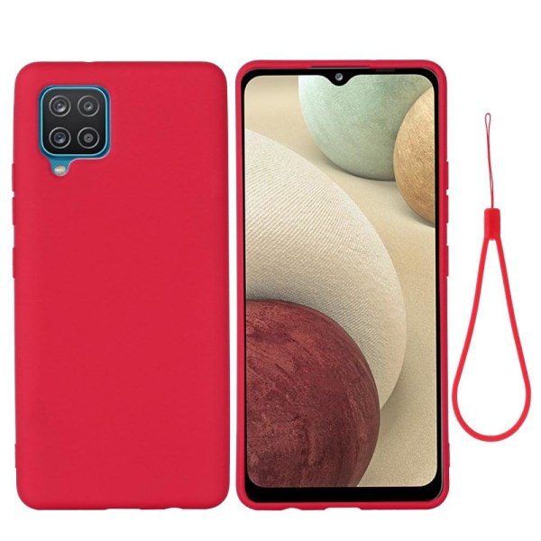 Matte Liquid Samsung Galaxy M32 silikone cover - Rød Red