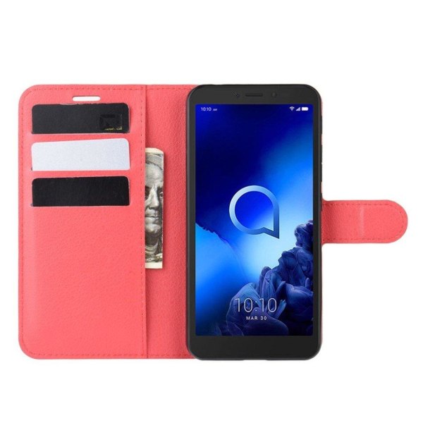 Classic Alcatel 1v (2019) flip case - Red Red