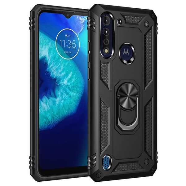 Bofink Combat Motorola Moto G8 Power Lite cover - Sort Black