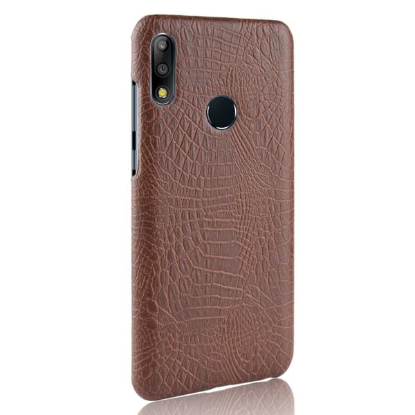 Croco ASUS ZenFone Max Pro (M2) skal - Brun Brun