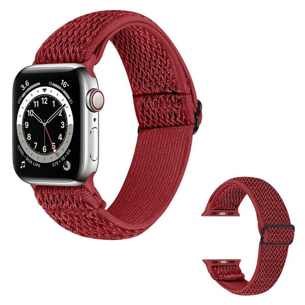 Apple Watch 40 mm klokkerem i nylondesign - Rød Red