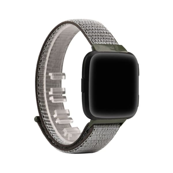 Fitbit Versa klockarmband nylon träningsklocka - Militärgrön Grön