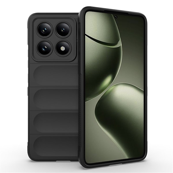 Blødt grebsformet Xiaomi 14T cover - Sort Black