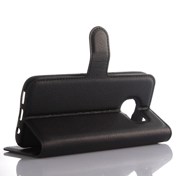 Klassisk Samsung Galaxy S7 Flip Etui - Sort Black