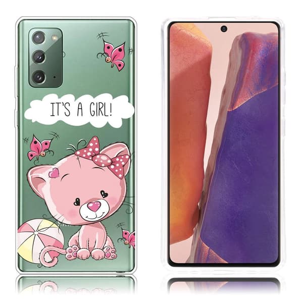 Deco Samsung Galaxy Note 20 cover - Pink Pink