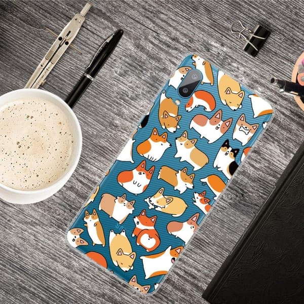 Deco Samsung Galaxy M02 / Samsung Galaxy A02 skal - Corgi multifärg