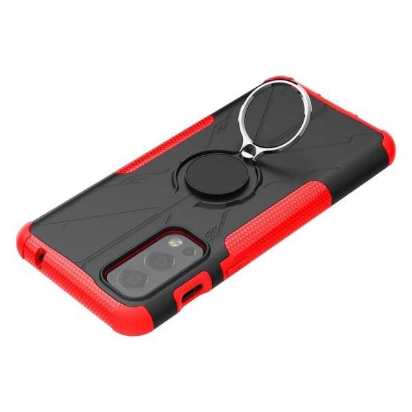 Kickstand cover with magnetic sheet for OnePlus Nord 2 5G - Red Red