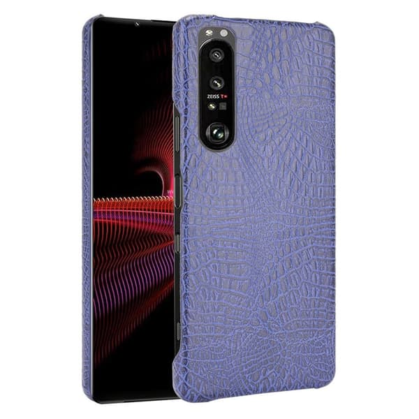 Croco Sony Xperia 1 III skal - Blå Blå