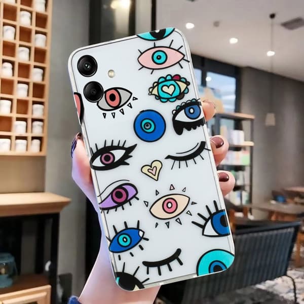 Imagine Samsung Galaxy A06 kotelot - Silmähirviö Multicolor