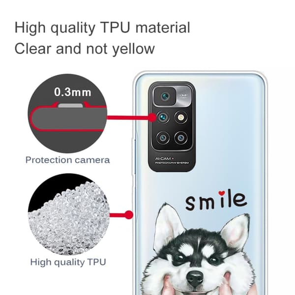 Marble Xiaomi Redmi 10 Prime / Redmi 10 Etui - Hund Multicolor