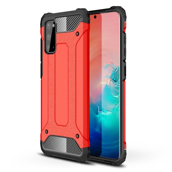 Armour Guard kuoret - Samsung Galaxy S20 - Punainen Red