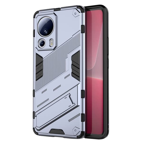 Shockproof Hybrid Deksel med A Modern Touch til Xiaomi Civi 2 / 13 Lite - Mørkeblå Blue