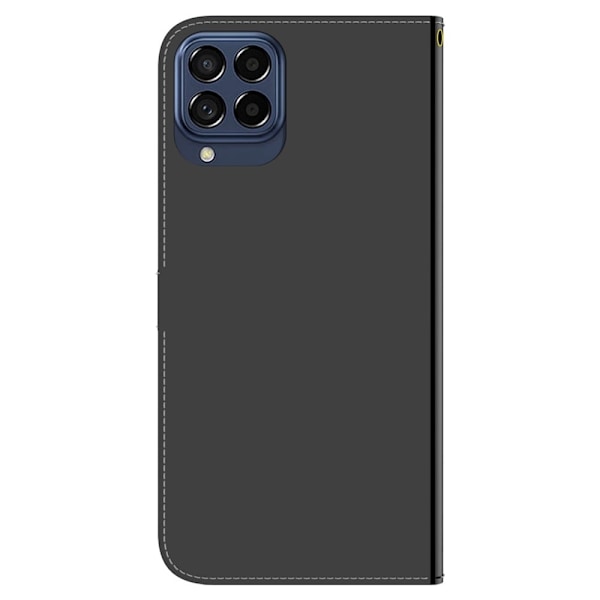 Mirror Samsung Galaxy M53 5G flip case - Musta Black