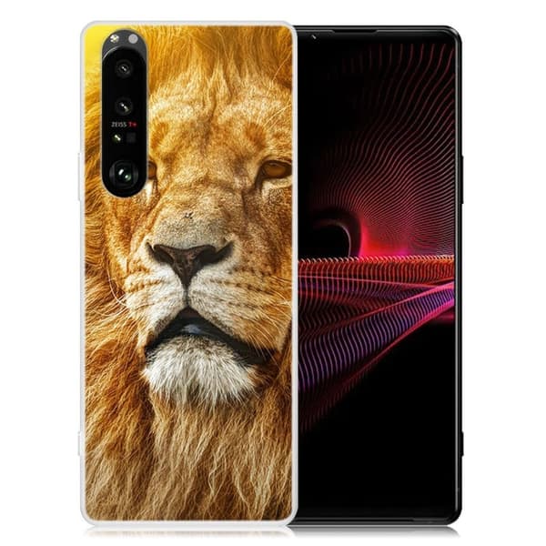 Deco Sony Xperia 1 III skal - Lejon I Guld Guld