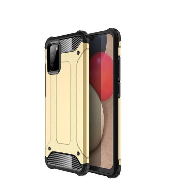 Armour Guard case - Samsung Galaxy A02s - Guld Gold