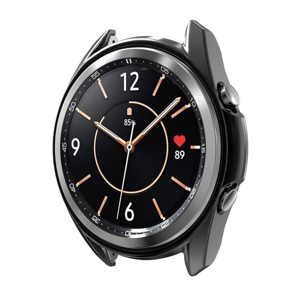Samsung Galaxy Watch 3 (41mm) galvaniseret cover - Sort Black