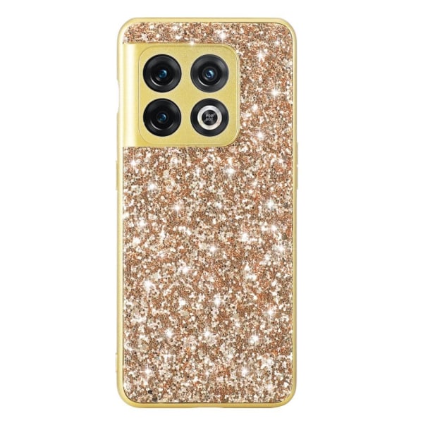 Glitter OnePlus 10T / Ace Pro Etui - Guld Gold