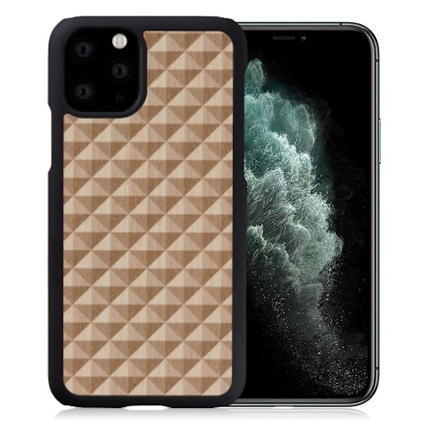 Man&Wood premium etui til iPhone 11 Pro Max - Rustning Brown