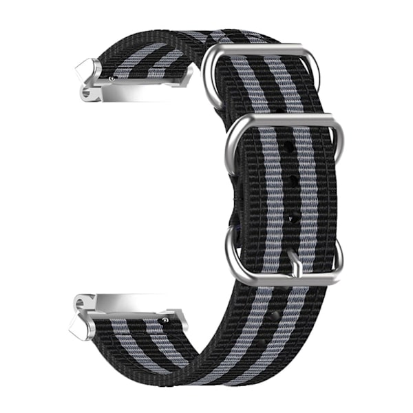 Amazfit T-Rex 2 klockarmband i nylon - Svart / Grå Silvergrå