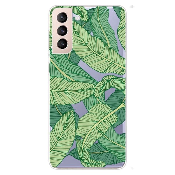 Deco Samsung Galaxy S22 Plus skal - Blad Grön