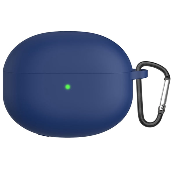 Xiaomi Buds 3 Pro silikonveske med spenne - Midnattsblå Blue