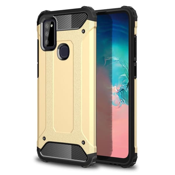 Suoja Samsung Galaxy M51 kotelot - Kulta Gold